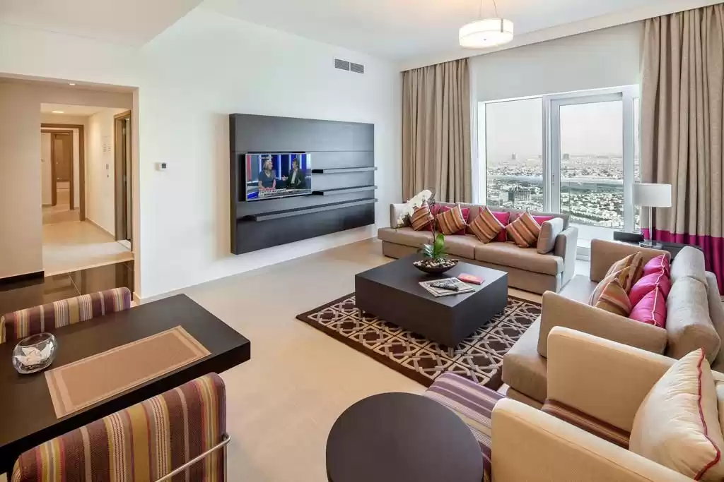 Residential Ready Property 2 Bedrooms F/F Apartment  for sale in Wadi Lusail , Lusail , Doha #50740 - 1  image 