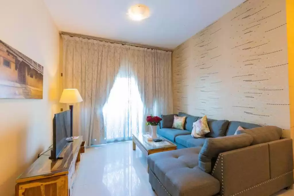 Résidentiel Propriété prête 2 chambres U / f Duplex  a louer au Lusail , Doha #50795 - 1  image 