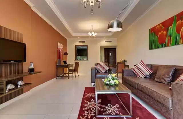 Residential Ready Property 2 Bedrooms S/F Duplex  for rent in Doha #50925 - 1  image 