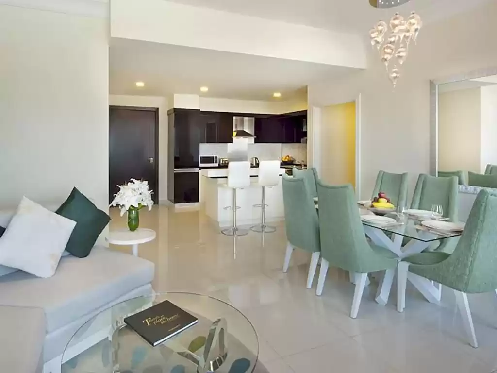 Жилой Готовая недвижимость 3 спальни Н/Ф Дуплекс  продается в Лусаил , Доха #51569 - 1  image 