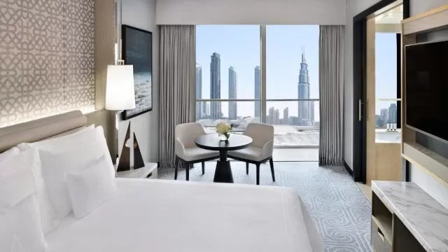 سكني عقار جاهز 1 غرفة  مفروش شقق فندقية  للإيجار في بر دبي , دبي #51665 - 1  صورة 