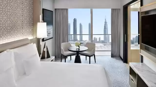 Wohn Klaar eigendom 1 Schlafzimmer F/F Hotelwohnungen  zu vermieten in Bur Dubai , Dubai #51665 - 1  image 