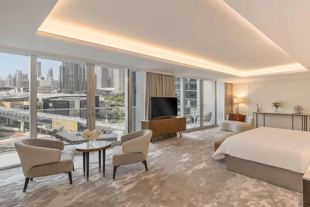 Wohn Klaar eigendom 1 Schlafzimmer F/F Hotelwohnungen  zu vermieten in Bur Dubai , Dubai #51668 - 1  image 