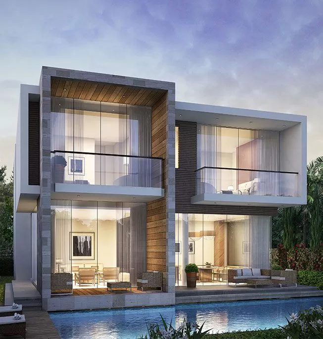 Résidentiel Propriété prête 4 chambres F / F Villa à Compound  a louer au Bur Dubaï , Dubai #51717 - 1  image 