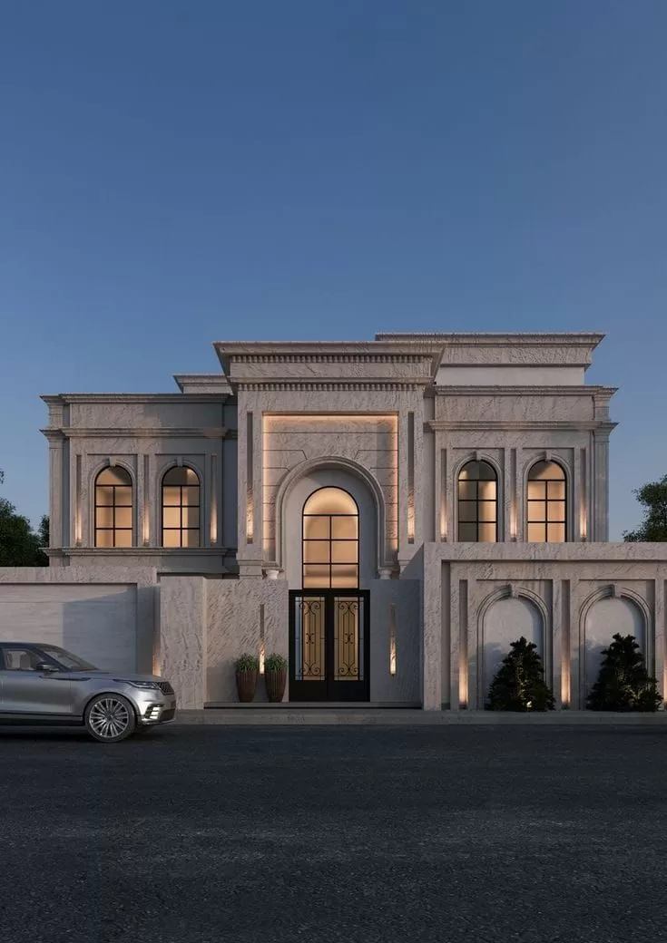 Wohn Klaar eigendom 4 + Zimmermädchen S/F Alleinstehende Villa  zu vermieten in Dubai #51872 - 1  image 