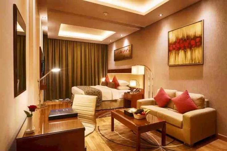سكني عقار جاهز 1 غرفة  مفروش شقق فندقية  للإيجار في بر دبي , دبي #51986 - 1  صورة 