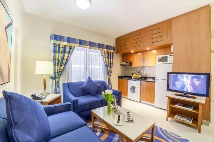 Résidentiel Propriété prête 1 chambre F / F Appartements d'hôtel  a louer au Bur Dubaï , Dubai #52035 - 1  image 
