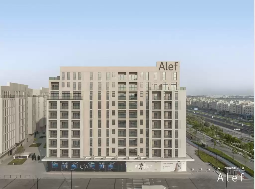 Résidentiel Propriété prête 1 chambre S / F Appartement  à vendre au Charjah #52552 - 1  image 