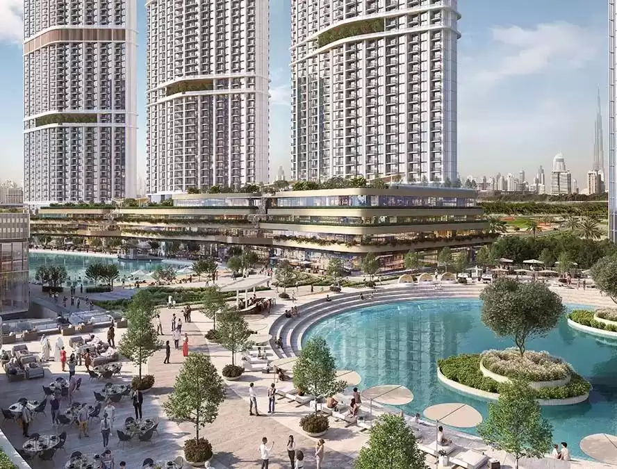 yerleşim Plan Dışı 2 yatak odası S/F Apartman  satılık içinde MBR - Muhammed Bin Rashid Şehri , Dubai #52627 - 1  image 