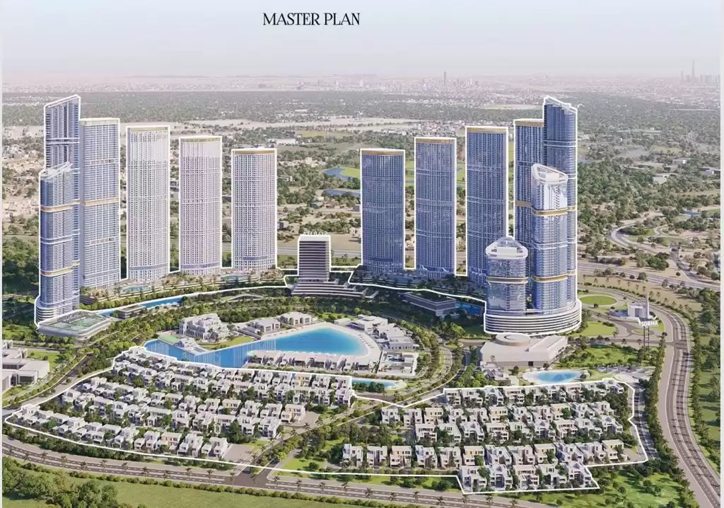 Résidentiel Off Plan 1 chambre S / F Appartement  à vendre au Dubai #52644 - 1  image 