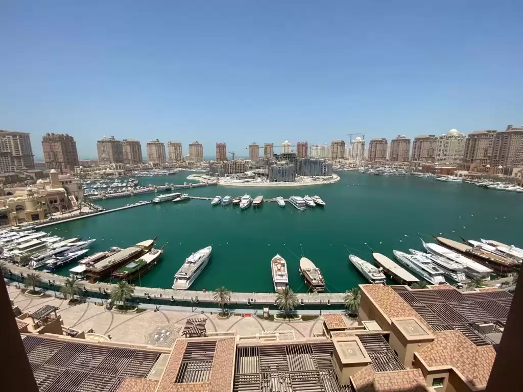 Residencial Listo Propiedad Estudio F / F Apartamento  alquiler en al-sad , Doha #7955 - 1  image 