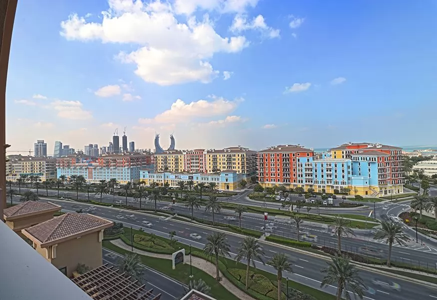 Residencial Listo Propiedad Estudio F / F Apartamento  alquiler en al-sad , Doha #7959 - 1  image 