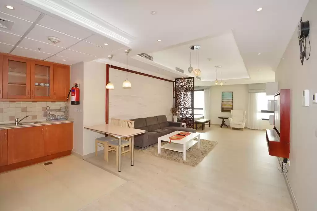 Wohn Klaar eigendom Studio F/F Wohnung  zu vermieten in Al Sadd , Doha #7965 - 1  image 