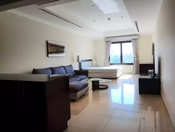 Residential Ready Property Studio F/F Apartment  for rent in Al Sadd , Doha #7967 - 1  image 