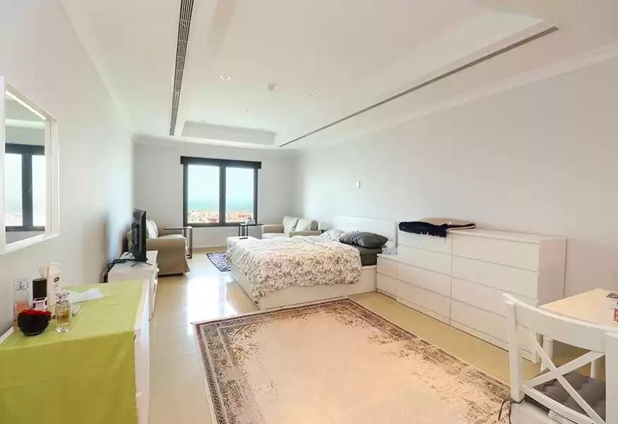 Résidentiel Propriété prête Studio F / F Appartement  a louer au Al-Sadd , Doha #7968 - 1  image 