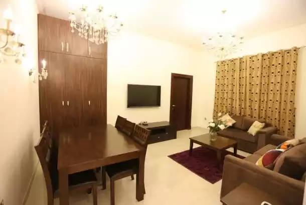 Résidentiel Propriété prête 1 chambre F / F Appartement  a louer au Al-Sadd , Doha #8040 - 1  image 