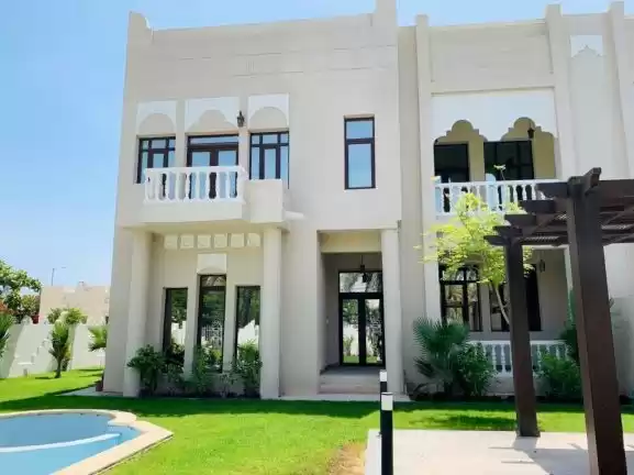 Жилой Готовая недвижимость 5+комнат для горничных С/Ж Отдельная вилла  в аренду в Аль-Садд , Доха #8044 - 1  image 