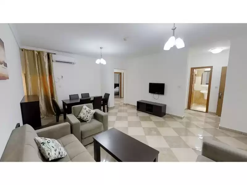 Residential Ready Property 2 Bedrooms F/F Apartment  for rent in Al Sadd , Doha #8091 - 1  image 