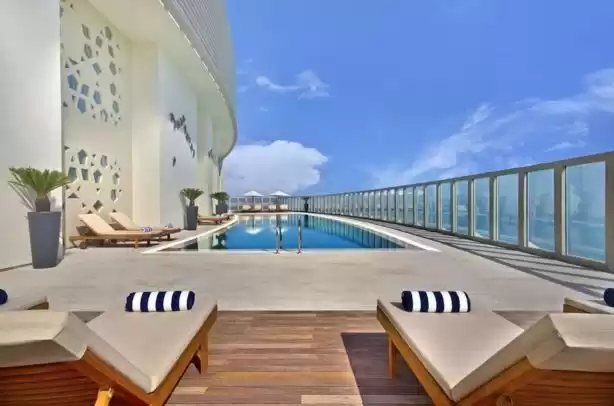 Résidentiel Propriété prête Studio F / F Appartement  a louer au Al-Sadd , Doha #8184 - 1  image 
