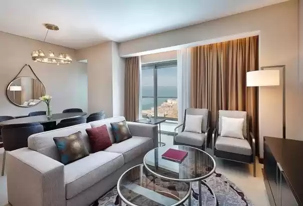 Residencial Listo Propiedad 2 dormitorios F / F Apartamento  alquiler en al-sad , Doha #8515 - 1  image 