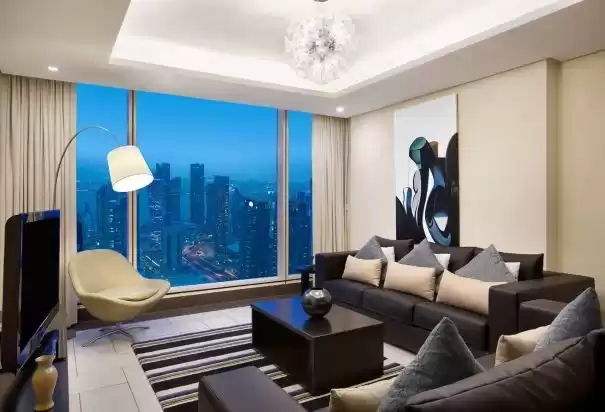 住宅 就绪物业 2 间卧室 楼/楼 公寓  出租 在 萨德 , 多哈 #8542 - 1  image 