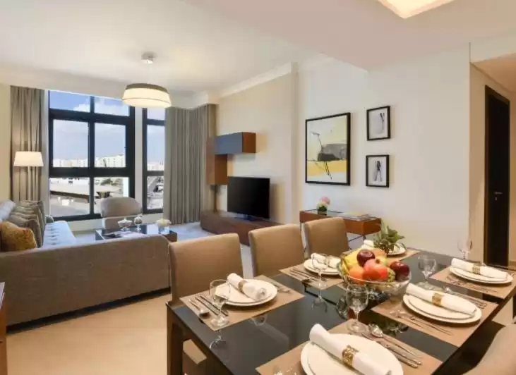 Residencial Listo Propiedad 1 dormitorio F / F Apartamento  alquiler en al-sad , Doha #8681 - 1  image 