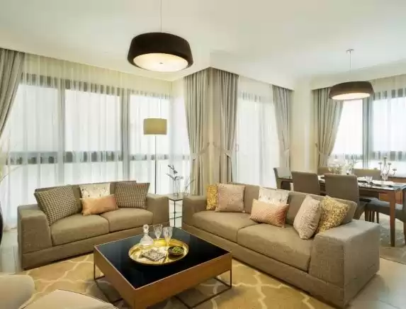 Wohn Klaar eigendom 2 Schlafzimmer F/F Wohnung  zu vermieten in Al Sadd , Doha #8748 - 1  image 