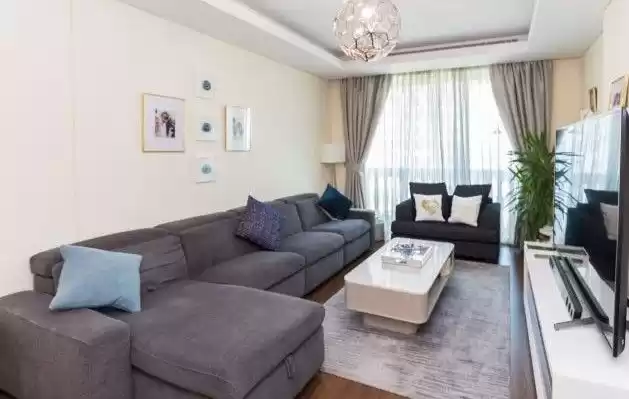 Wohn Klaar eigendom 1 Schlafzimmer F/F Wohnung  zu vermieten in Al Sadd , Doha #8756 - 1  image 
