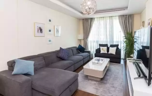 yerleşim Hazır Mülk 1 yatak odası F/F Apartman  kiralık içinde Al Sadd , Doha #8756 - 1  image 