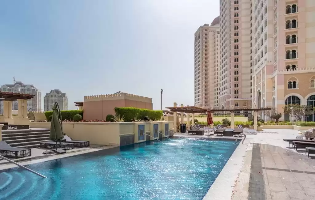 Residential Ready Property 1 Bedroom F/F Apartment  for rent in Al Sadd , Doha #8786 - 1  image 