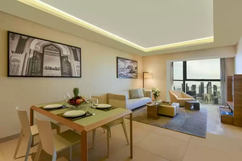 Résidentiel Propriété prête 1 chambre F / F Appartement  a louer au Al-Sadd , Doha #8827 - 1  image 