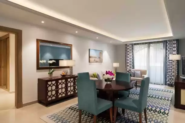 Résidentiel Propriété prête 1 chambre F / F Appartement  a louer au Al-Sadd , Doha #8889 - 1  image 