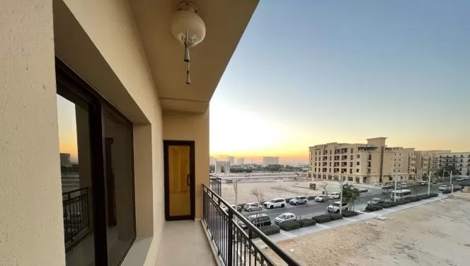 Residential Ready Property 2 Bedrooms U/F Apartment  for rent in Lusail , Doha-Qatar #8927 - 1  image 