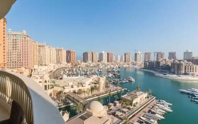 Residencial Listo Propiedad 3 dormitorios F / F Apartamento  alquiler en al-sad , Doha #8951 - 1  image 