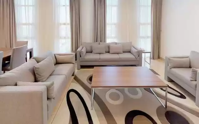 Residential Ready Property 3 Bedrooms F/F Apartment  for rent in Al Sadd , Doha #9003 - 1  image 