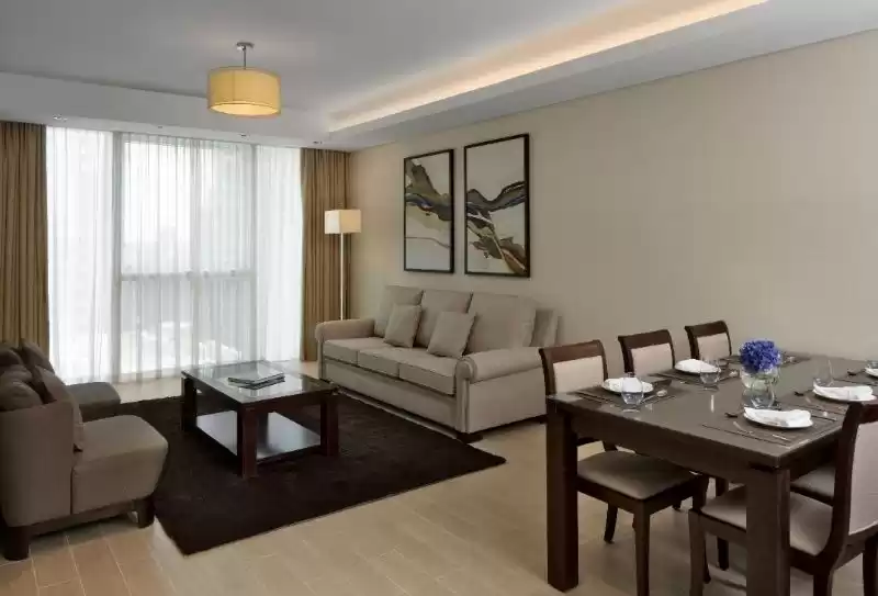 yerleşim Hazır Mülk 2 yatak odası F/F Apartman  kiralık içinde Al Sadd , Doha #9064 - 1  image 