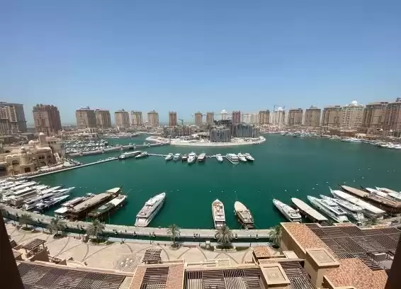 Residencial Listo Propiedad Estudio F / F Apartamento  alquiler en al-sad , Doha #9252 - 1  image 