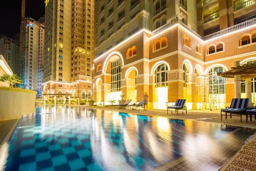 Residencial Listo Propiedad Estudio S / F Apartamento  alquiler en al-sad , Doha #9486 - 1  image 