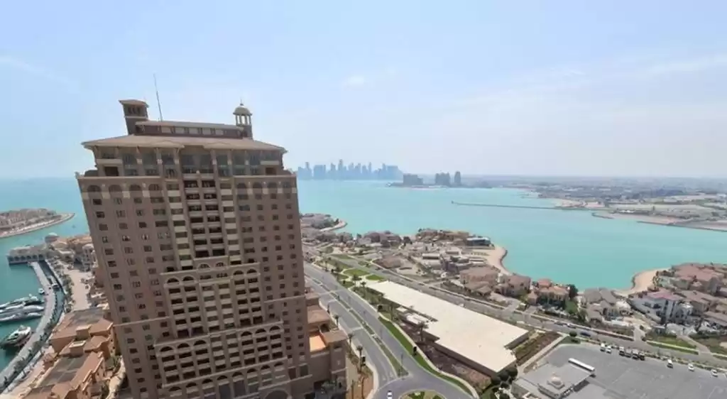 Residencial Listo Propiedad Estudio F / F Apartamento  alquiler en al-sad , Doha #9520 - 1  image 