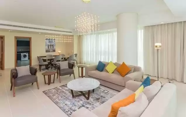 Residencial Listo Propiedad 2 dormitorios F / F Apartamento  alquiler en al-sad , Doha #9573 - 1  image 