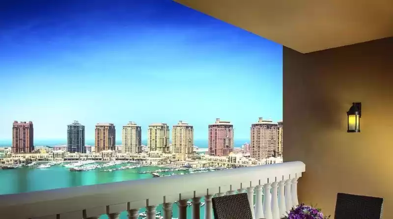 Wohn Klaar eigendom 2 Schlafzimmer F/F Wohnung  zu vermieten in Al Sadd , Doha #9581 - 1  image 