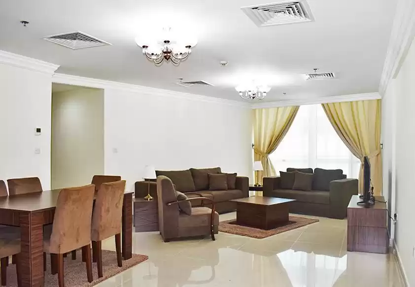 Residential Ready Property 4 Bedrooms F/F Apartment  for rent in Al Sadd , Doha #9614 - 1  image 