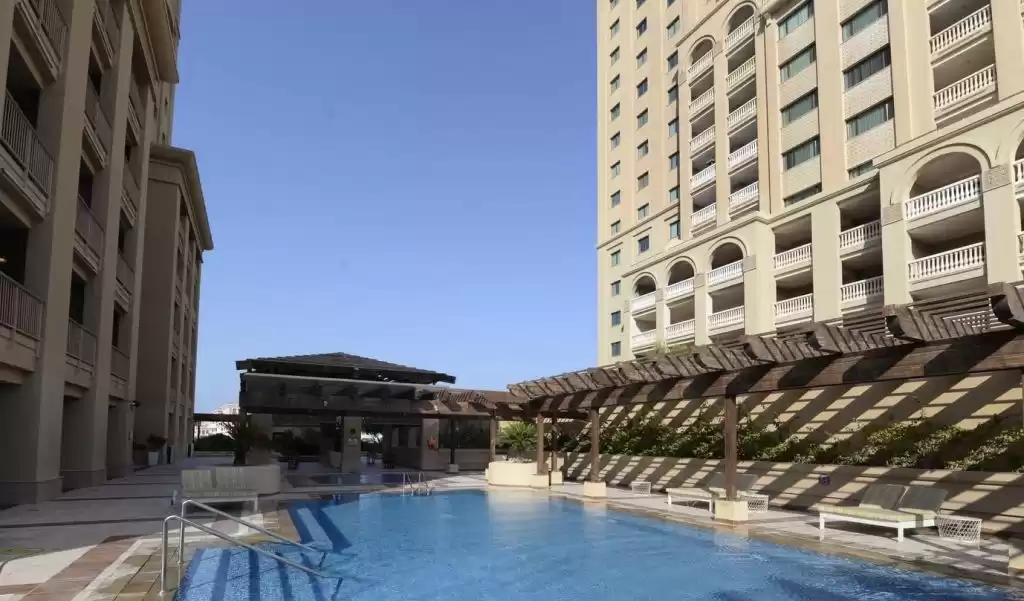Residencial Listo Propiedad 1 dormitorio S / F Apartamento  alquiler en al-sad , Doha #9687 - 1  image 