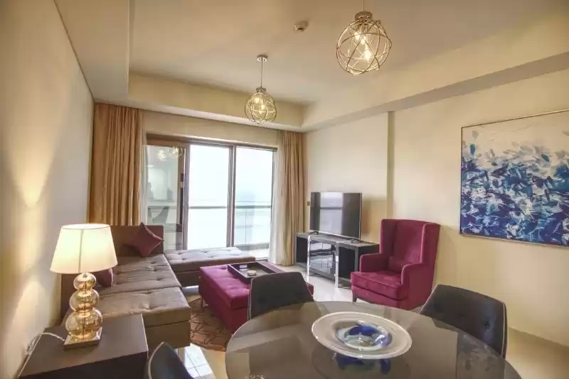 Residential Ready Property 2 Bedrooms F/F Apartment  for rent in Al Sadd , Doha #9703 - 1  image 