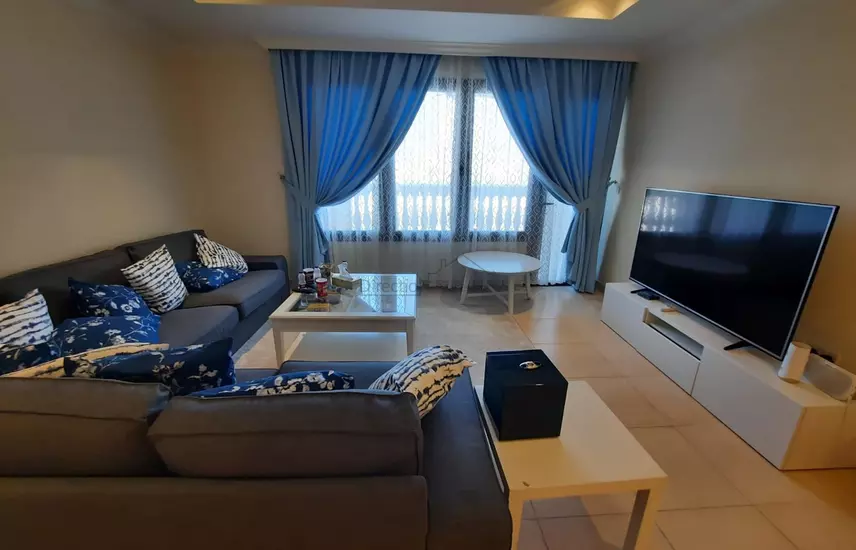 Wohn Klaar eigendom 2 Schlafzimmer F/F Wohnung  zu vermieten in Al Sadd , Doha #9828 - 1  image 