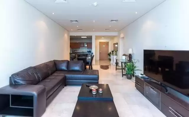 Residential Ready Property 2 Bedrooms F/F Apartment  for rent in Al Sadd , Doha #9857 - 1  image 