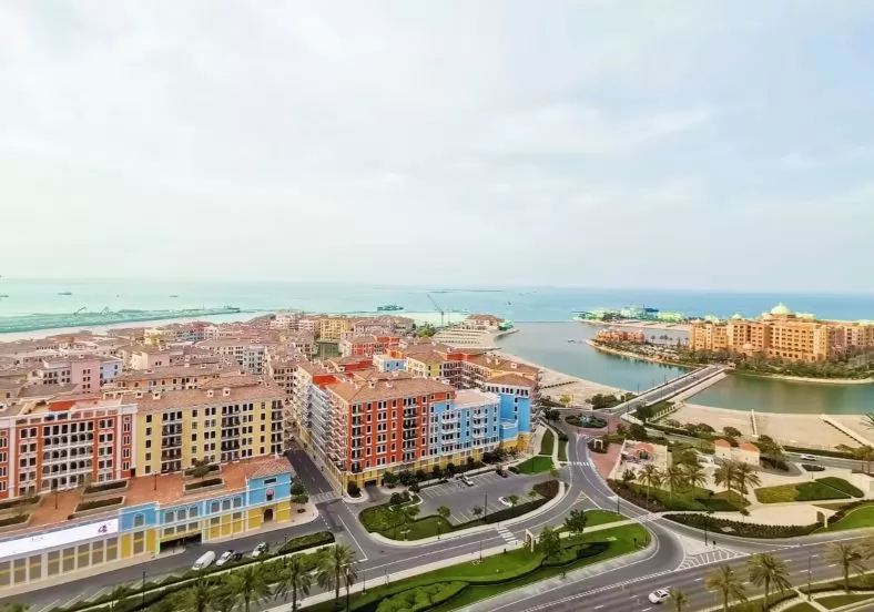 Residential Ready Property 2 Bedrooms U/F Apartment  for sale in The-Pearl-Qatar , Doha-Qatar #9946 - 1  image 